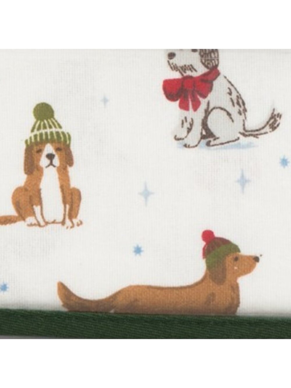 EDDIE BAUER Holiday Dogs Flannel Sheet Set - Picture 3 of 5
